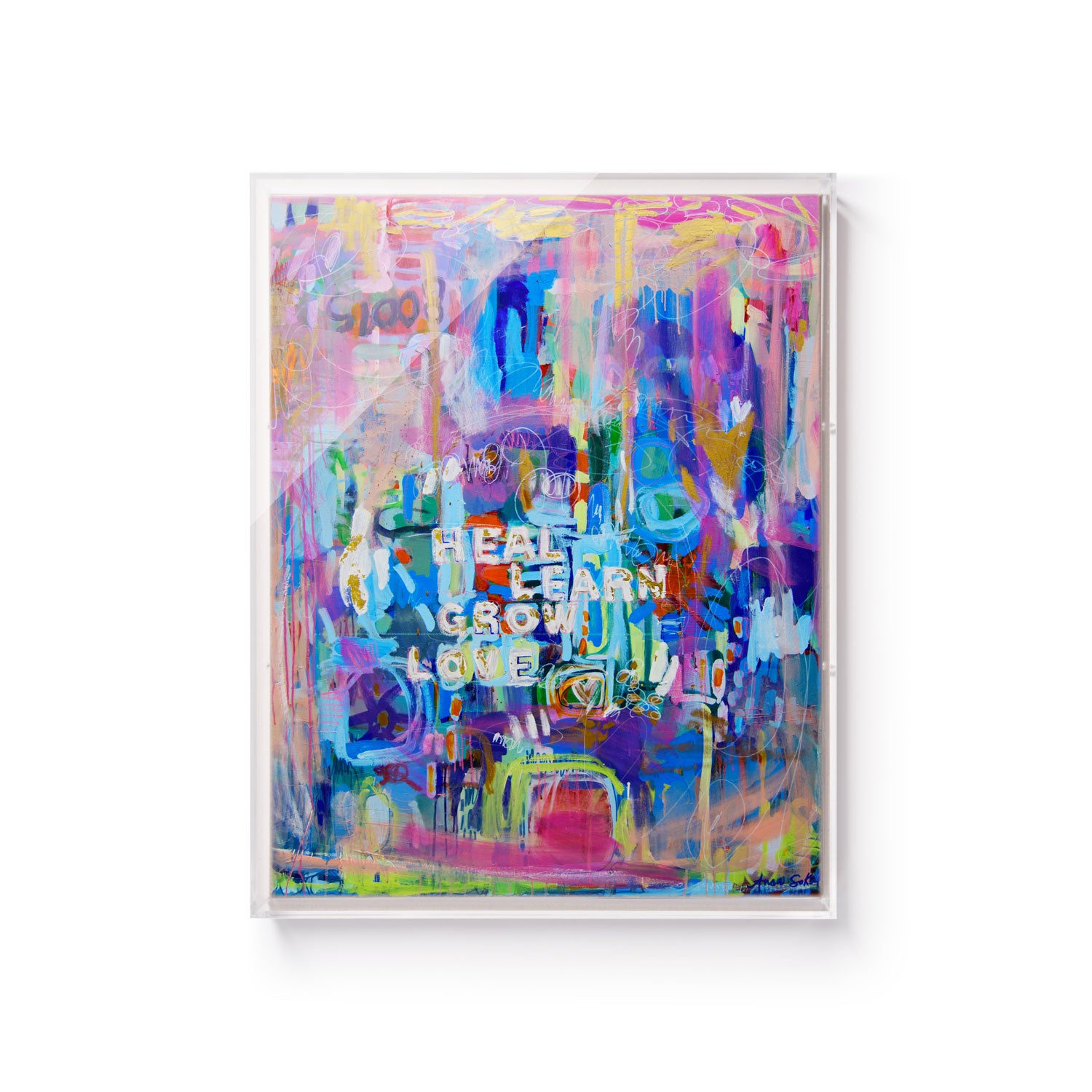 Heal Learn Grow Love by Anna Sokol