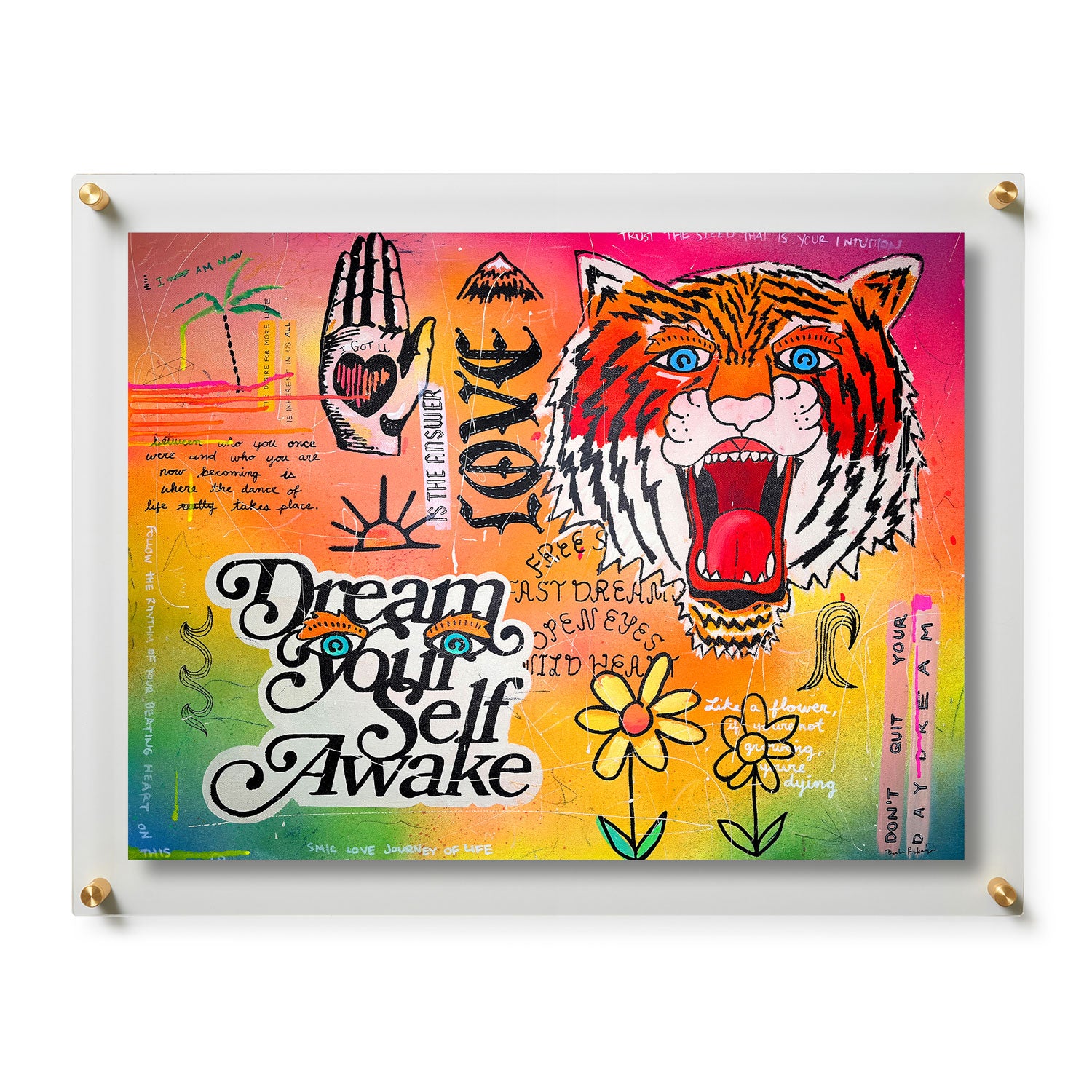 Fine Art Print / 30 x 40 / Gold